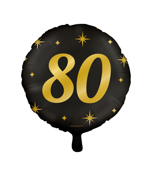 Folieballon 80 jaar