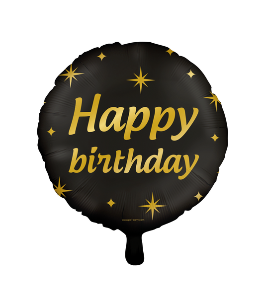 Folieballon Happy Birthday