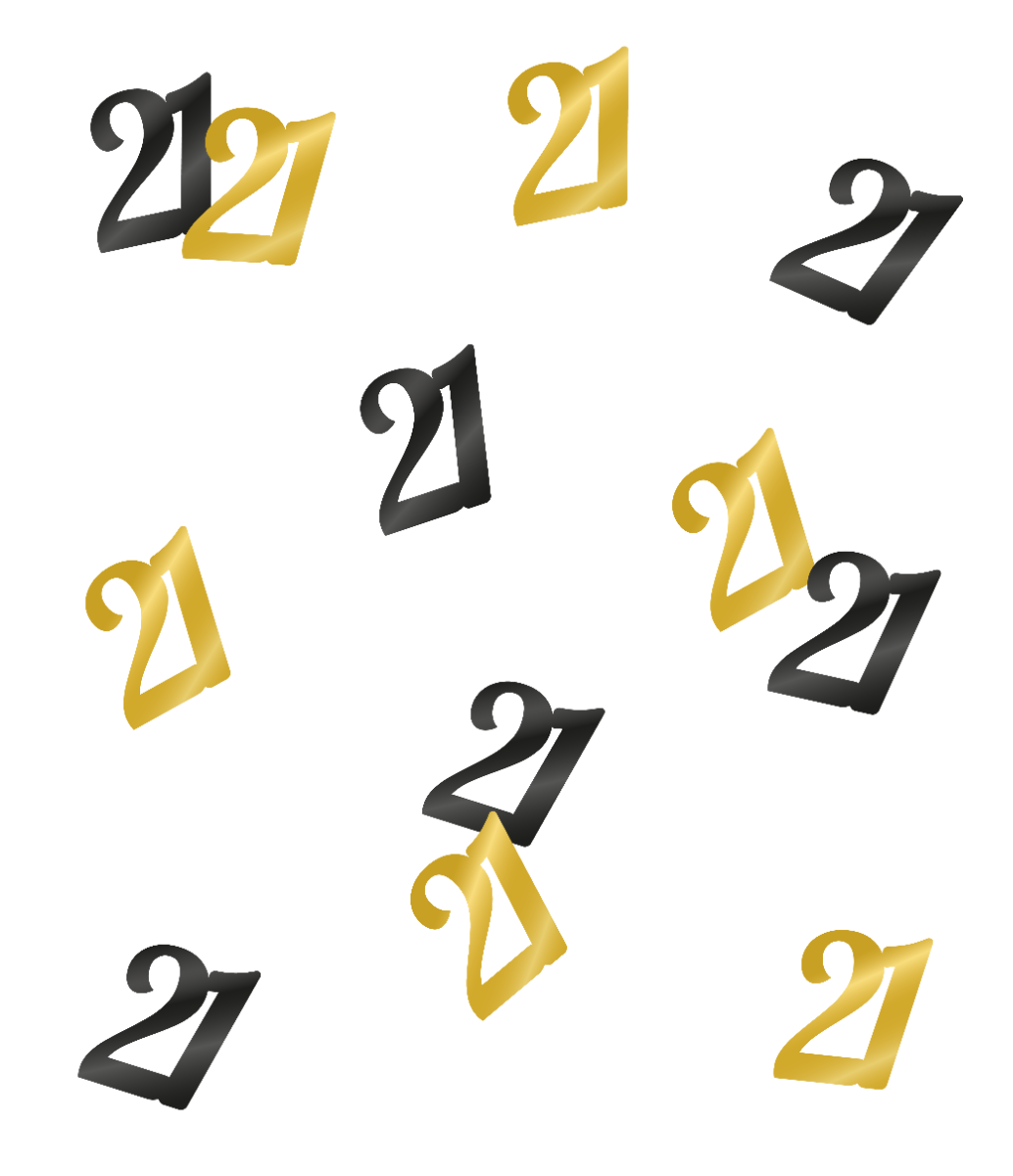 Classy Confetti 21 jaar