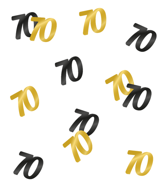 Classy Confetti 70 jaar