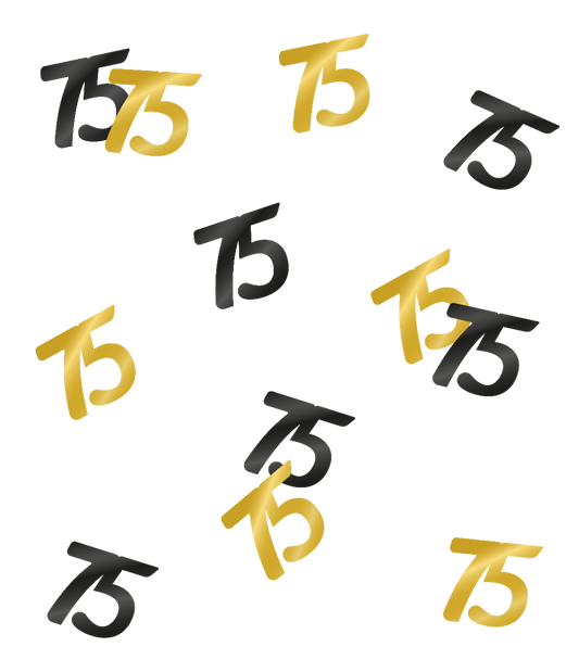 Classy Confetti 75 jaar