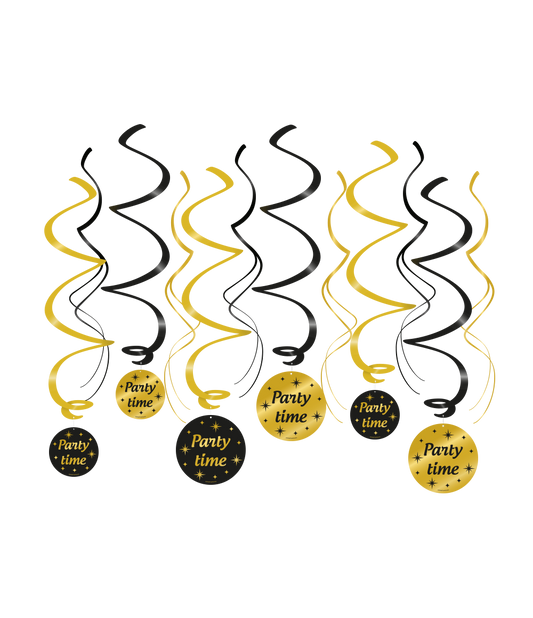 Classy Swirl decoratie Party Time