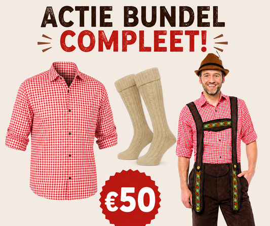 Lederhose ACTIE SET compleet