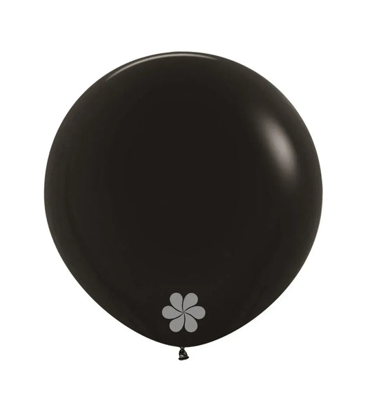 Ballon Fashion Black 61cm