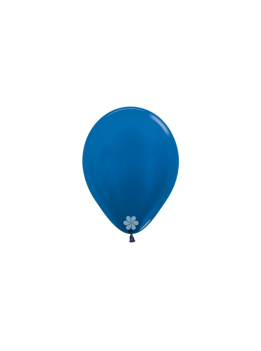 Ballon Metallic Blue 12cm
