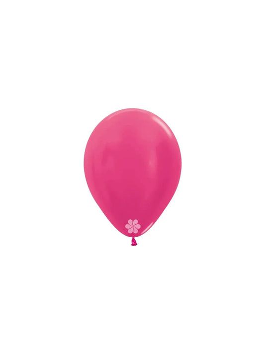 Ballon Metallic fuchsia 12cm