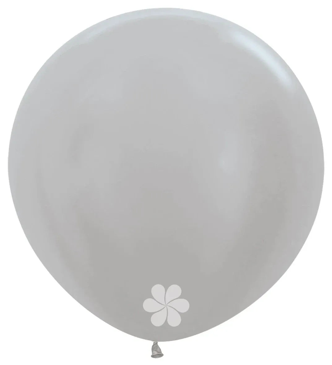 Ballon Pearl Silver 91cm