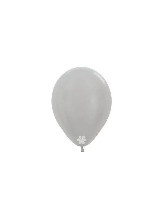 Ballon Pearl silver 12cm