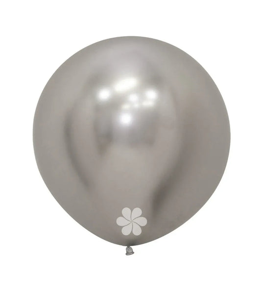 Ballon Reflex Silver 61cm