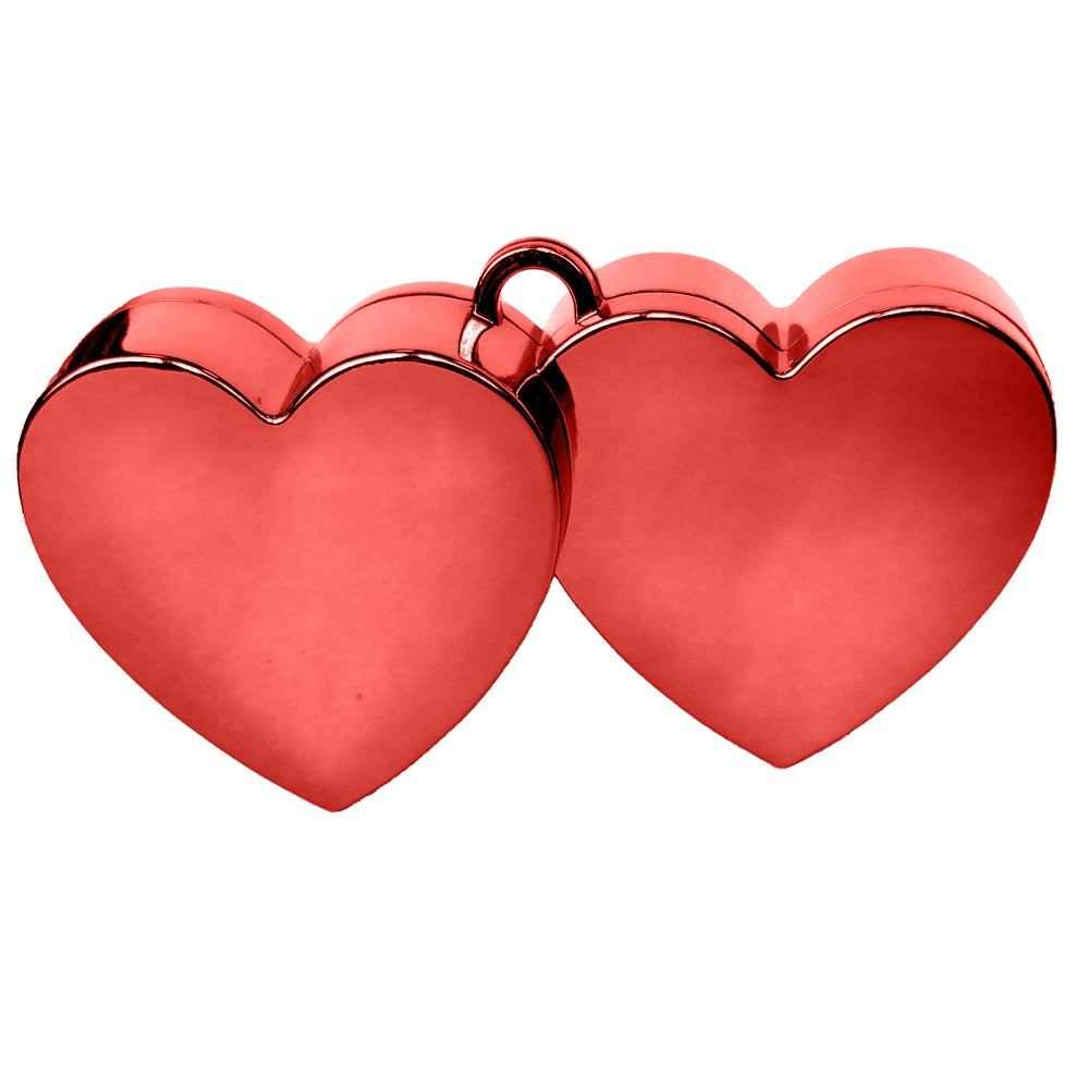 Ballongewicht Hartjes rood