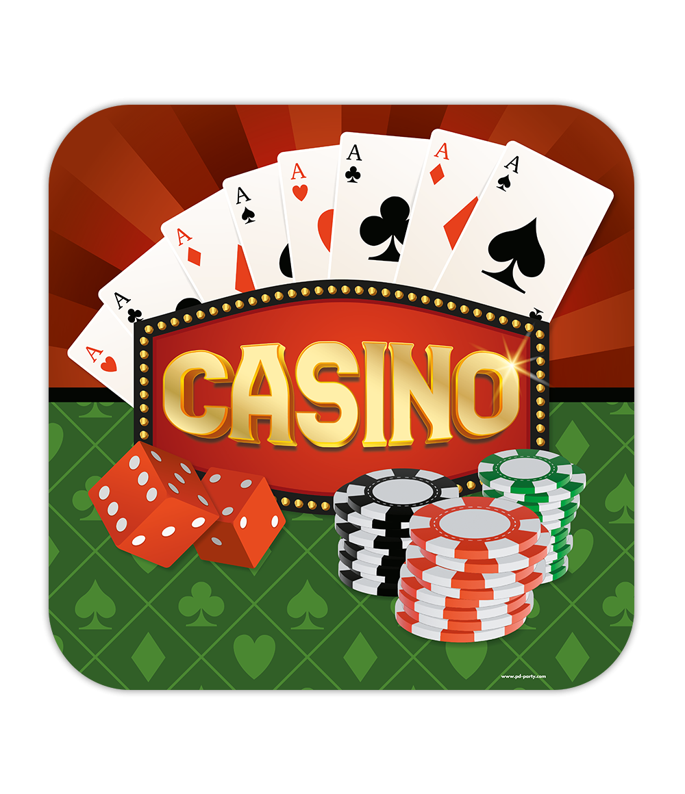 Decoratieschild Casino