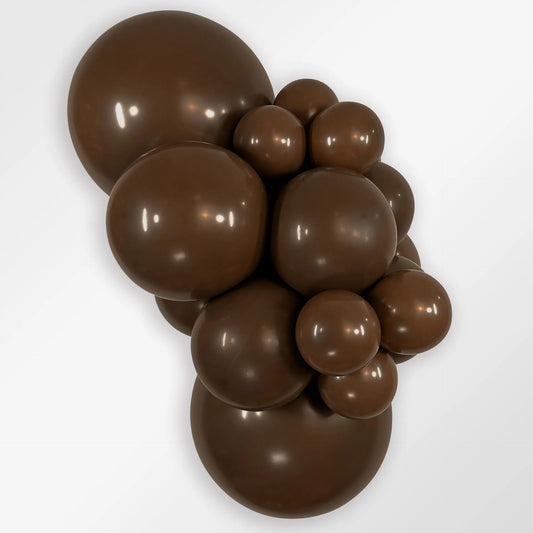 Ballon Fashion Chocolate Brown 30cm