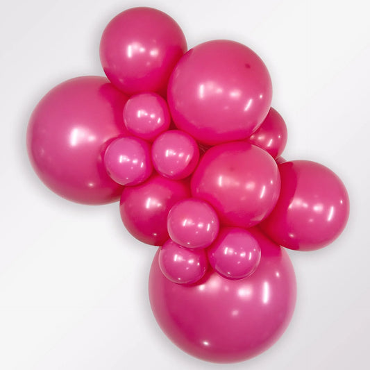 Ballon Fashion Fuchsia 30cm