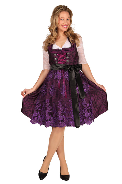 Dirndl jurk Lia Paars