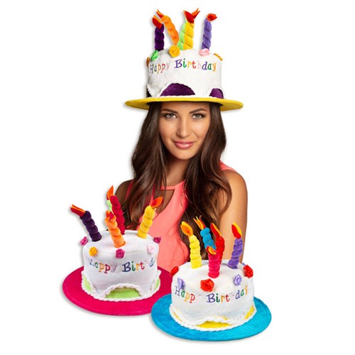 Hoed Taart Happy Birthday