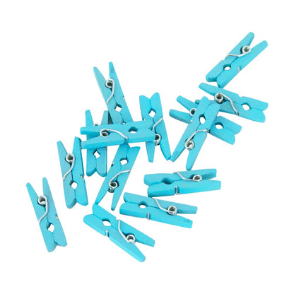Mini Wasknijpers blauw