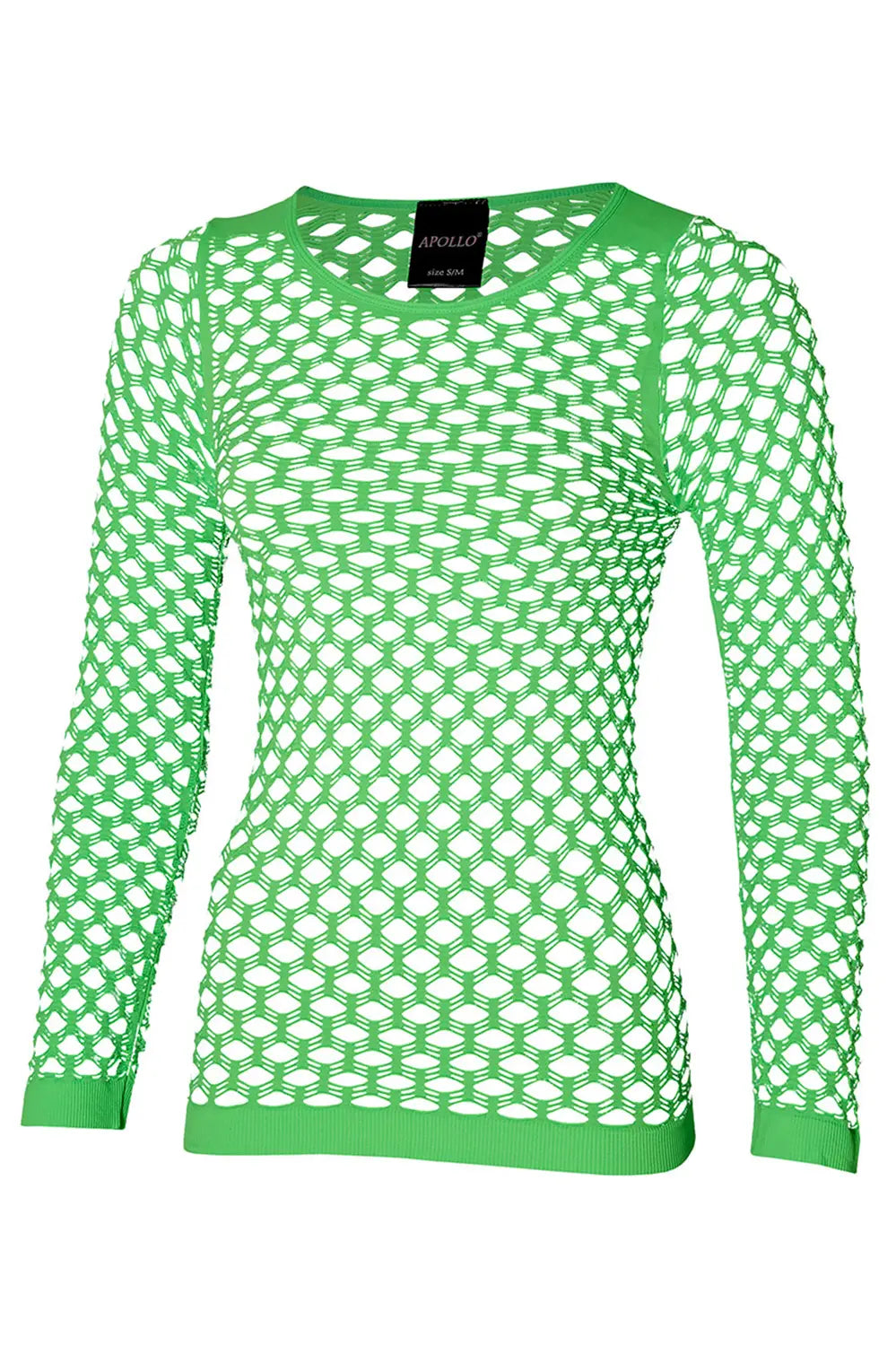 Netshirt neon Groen