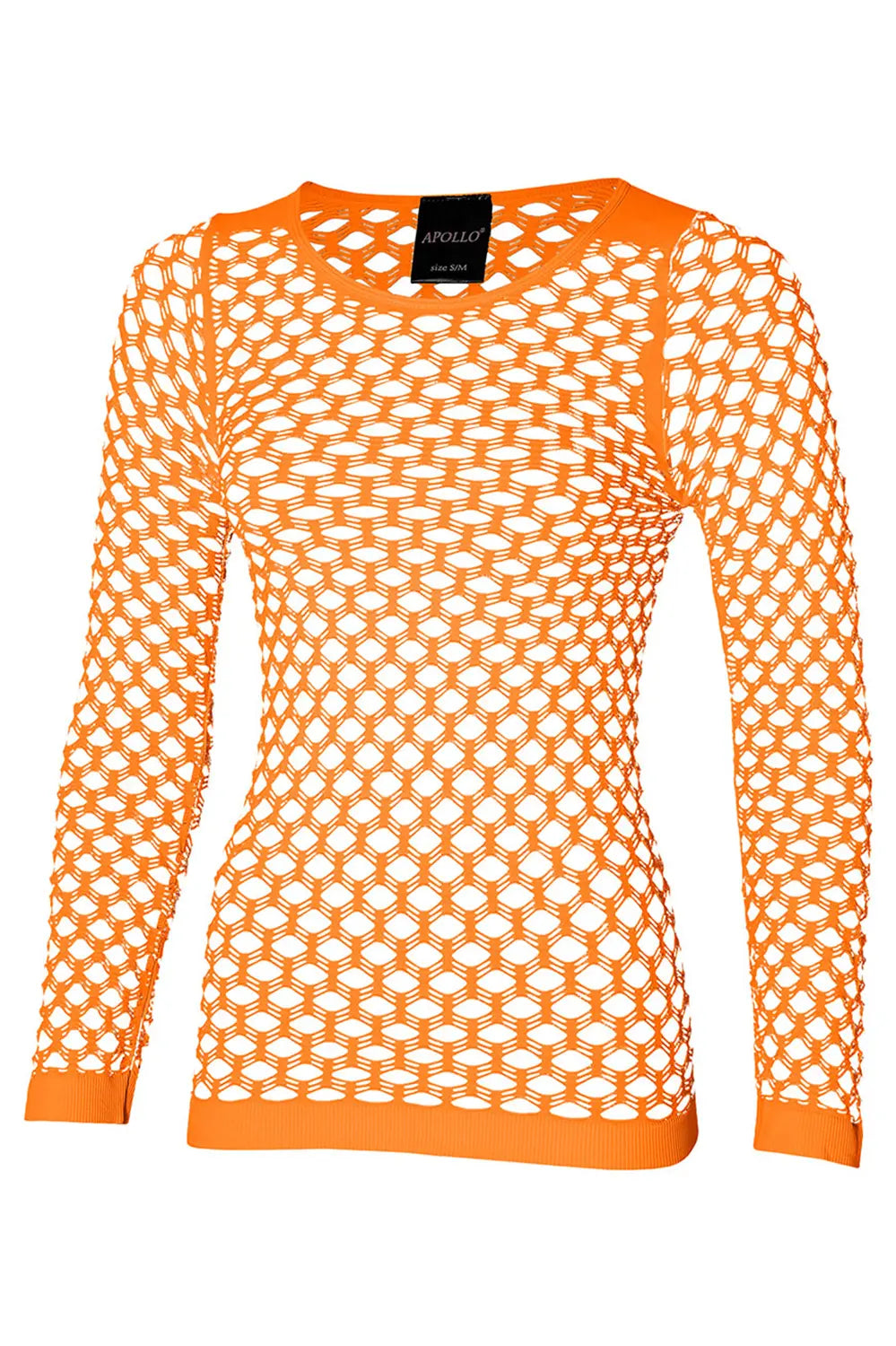Netshirt neon Oranje