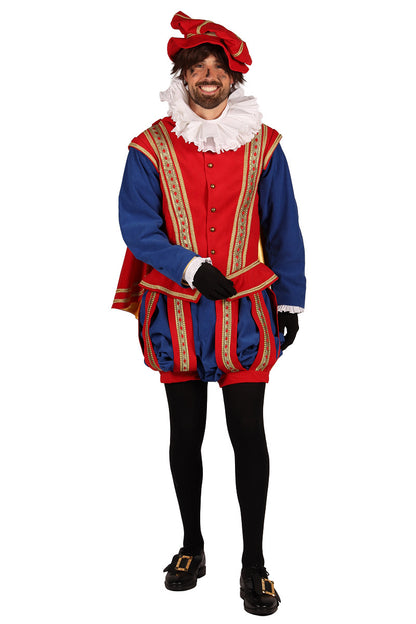 Pieten Pak Amsterdam rood / blauw