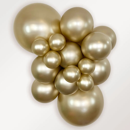Ballon Silk Gold Dust 30cm