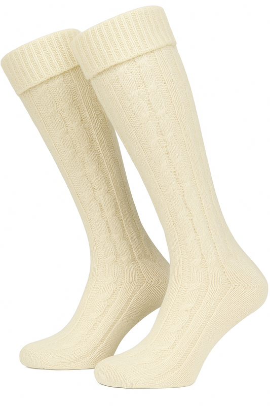 Tiroler Kniekousen Off-White 43-46