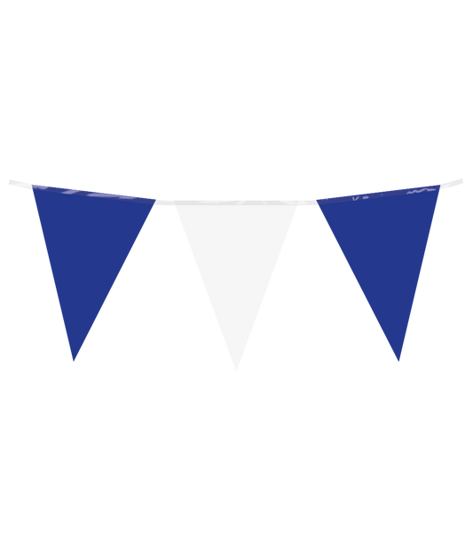 Vlaggenlijn Blauw Wit