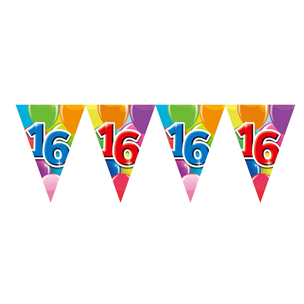 Vrolijke Vlaggenlijn 16 jaar