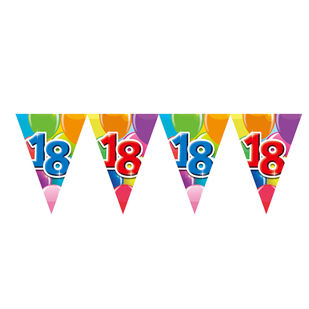 Vrolijke Vlaggenlijn 18 jaar