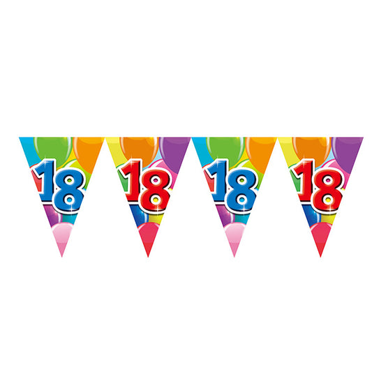 Vrolijke Vlaggenlijn 18 jaar
