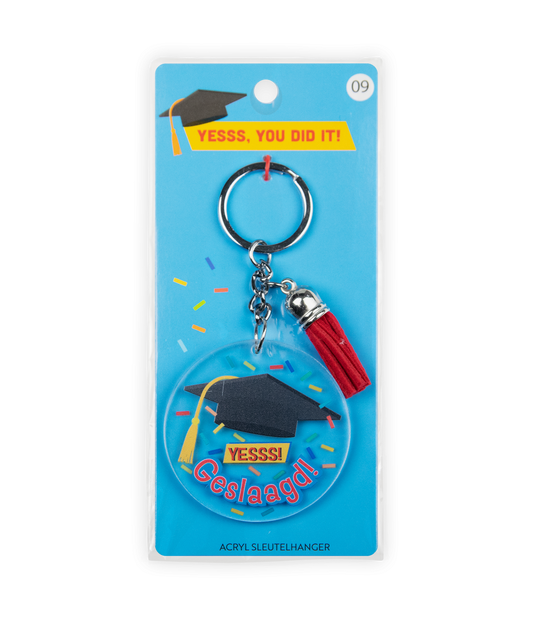 Sleutelhanger Geslaagd