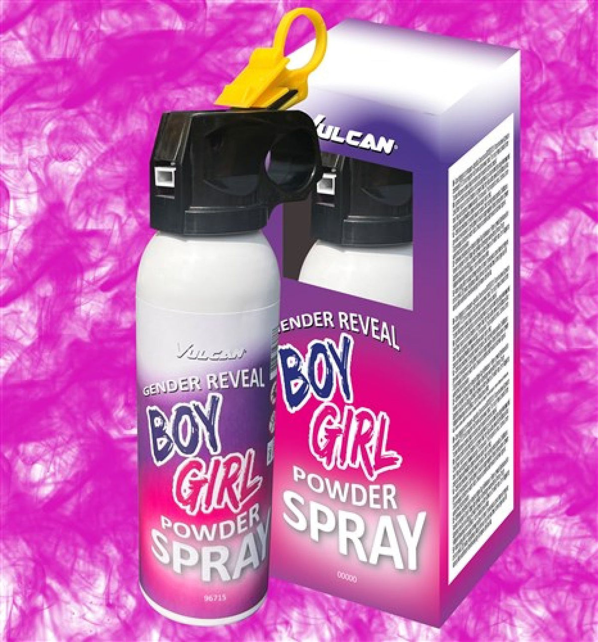 Gender Reveal Poeder Spray roze