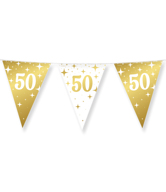 Vlaggenlijn 50 jaar Wit Goud