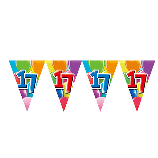 Vrolijke Vlaggenlijn 17 jaar